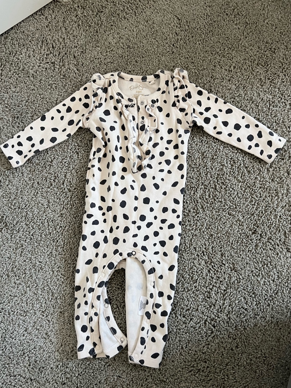 Jessica Simpson Dalmatian Onesie 6-9m
